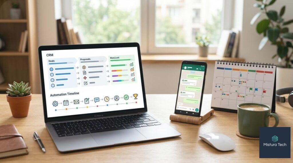 Como automatizar o follow-up de vendas e parar de perder negócio por esquecimento